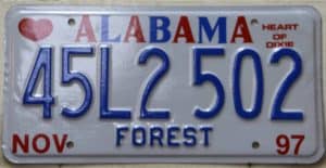 45L2 502 - Alabama - 1997