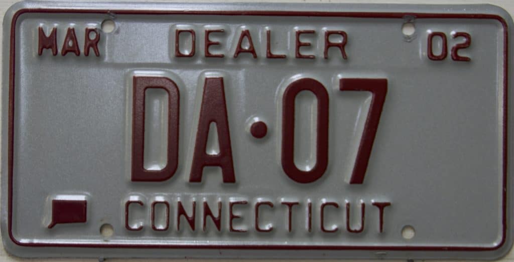 Connecticut DADF 07 Dealer 22 Plate Set Great American Plates