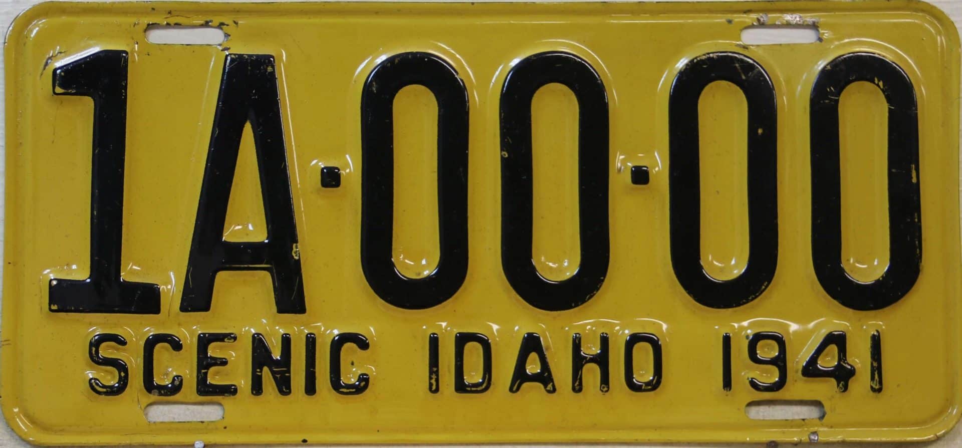 1941 Sample License Plates Collection Great American Plates