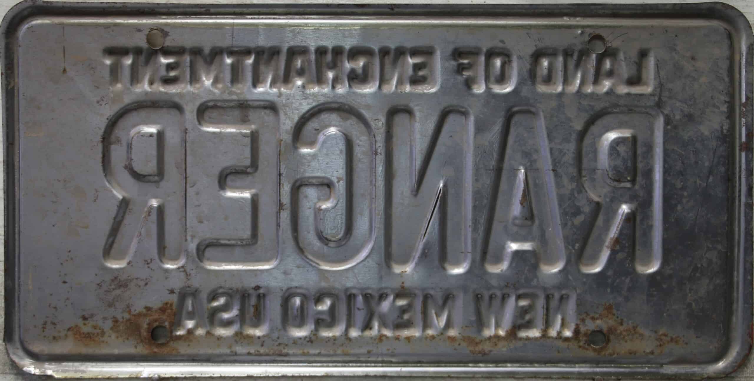 RANGER New Mexico Great American Plates