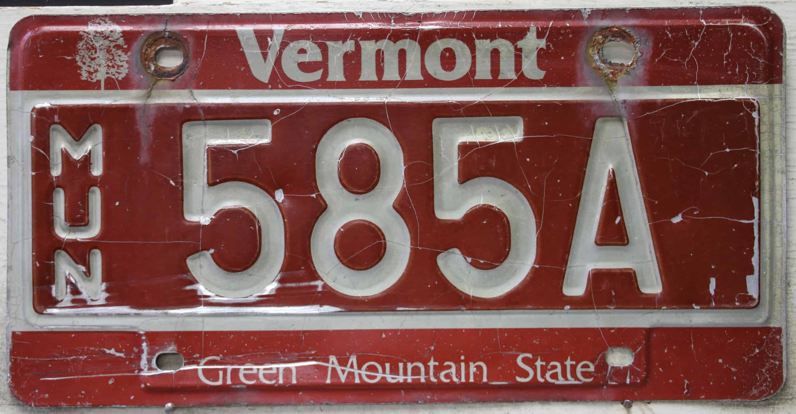 585 A Vermont Great American Plates