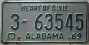 3 63545 - Alaabama - 1969