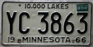 YC 3863 Pair - Minnesota - 1967